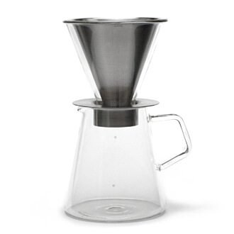Carat Coffee Dripper & Pot - Kinto, simple, Carat - Barista Warehouse