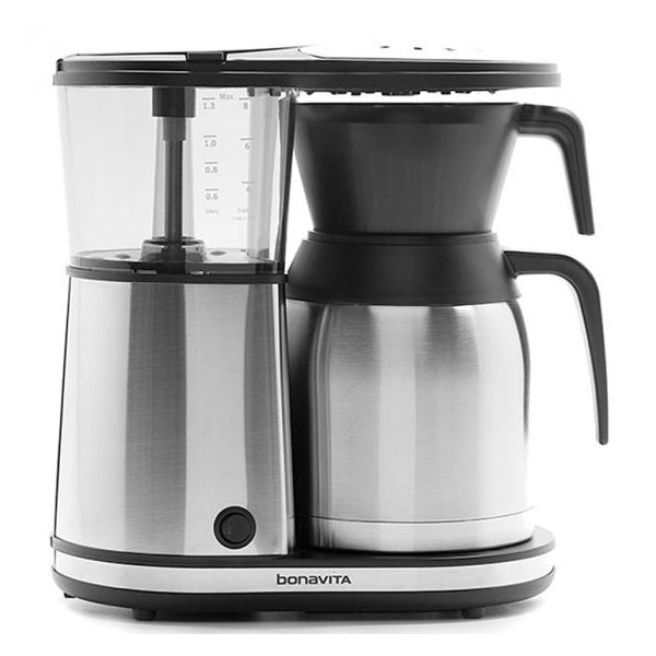 Bonavita One Touch 8 Cup Coffee Maker - Brew 1L with One Touch