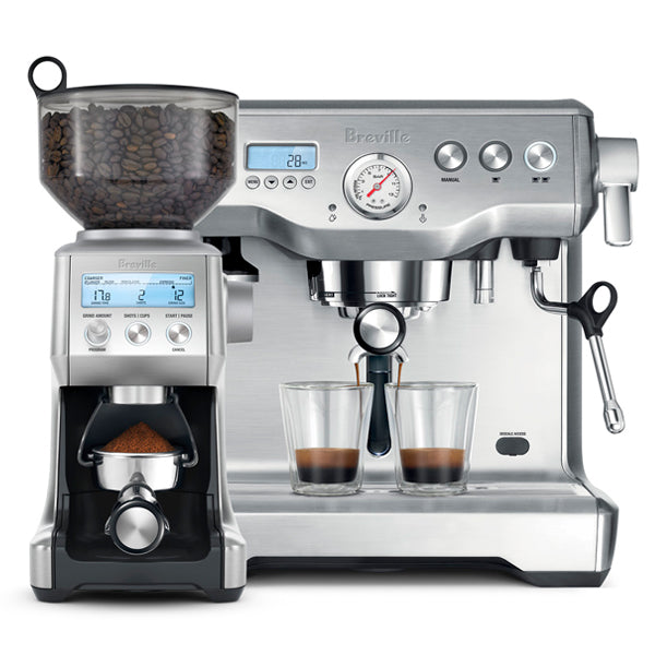 Breville Dynamic Duo Espresso Machine & Grinder