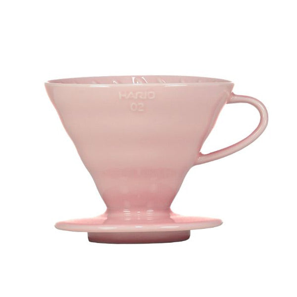 Hario V60 Ceramic Coloured Drippers Pink