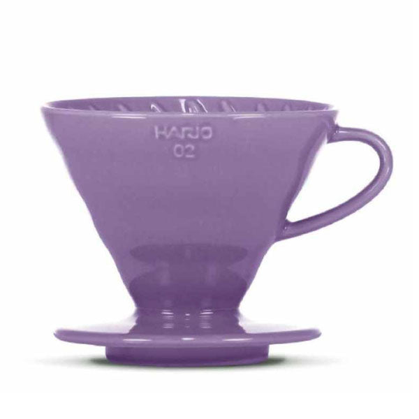 Hario V60 Ceramic Coloured Drippers Purple