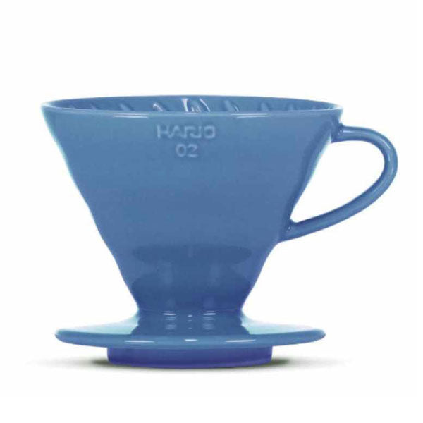 Hario V60 Ceramic Coloured Drippers Teal Blue