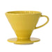 Hario V60 Ceramic Coloured Drippers Yellow