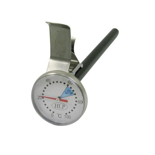 HLP Milk Jug Thermometer, Short, Thermometers, HLP - Barista Warehouse