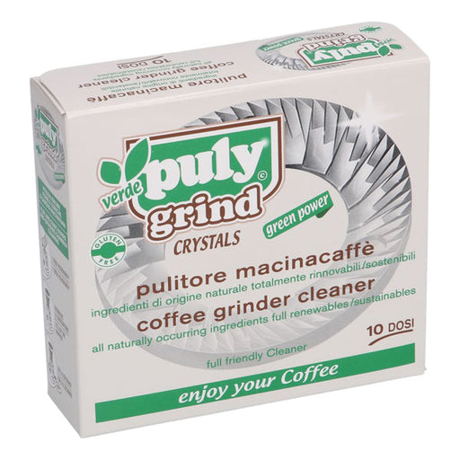 Puly Caff Verde Grinder Cleaning Crystals Box, 10x satchet