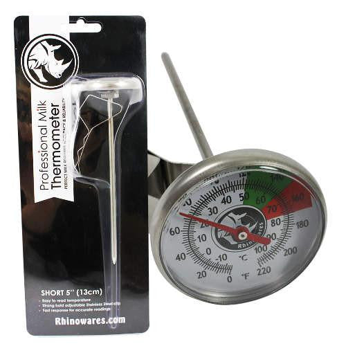 Milk Thermometer For Steaming Milk - Ideal Milk and Coffee Temperature  Thermomet