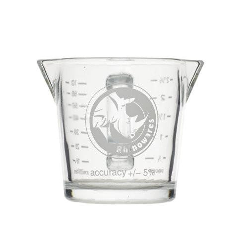 Rhino Shot Glass - Double Spout, Shot Glass, Rhino - Barista Warehouse
