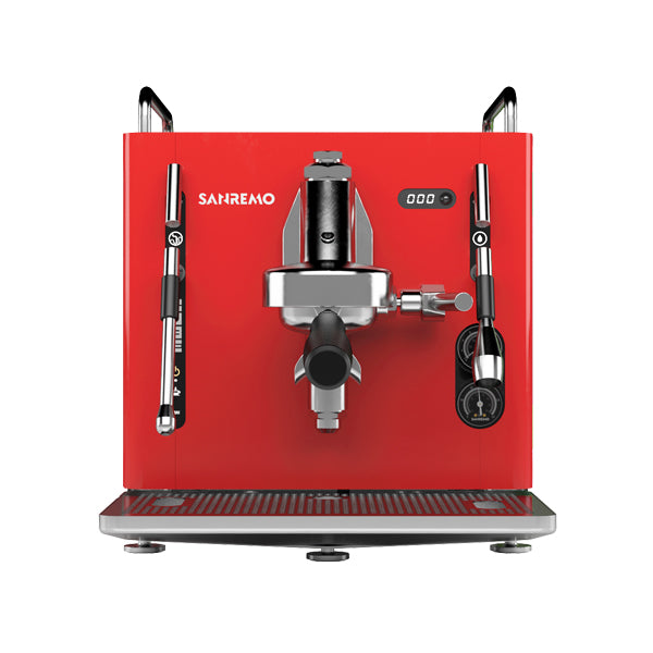 Sanremo Cube Coffee Machine Red